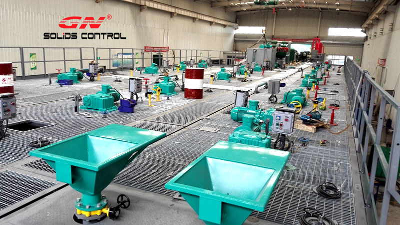 2000HP鉆井固控系統組裝中